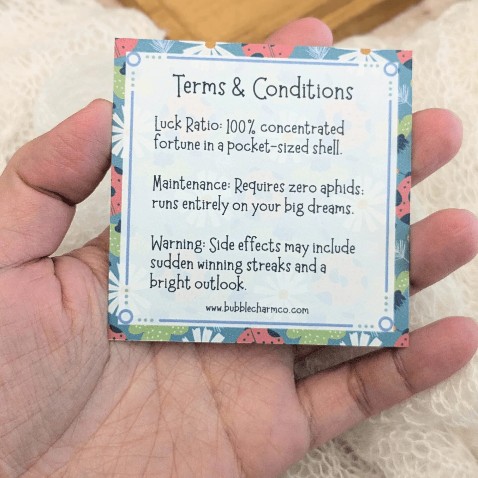 A Little Spot Of Luck Pocket Hug Emotional Support Token - Image 3
