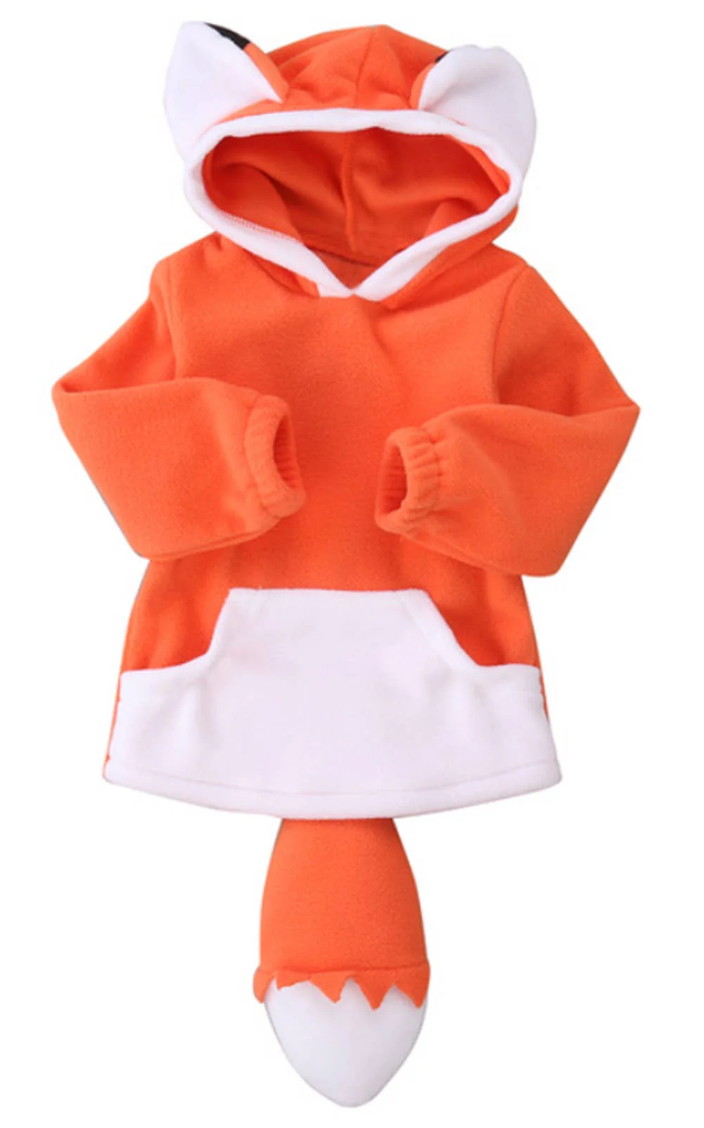 Animal Fleece Baby Hooded Sweater