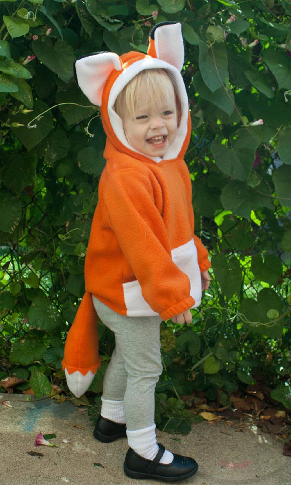 Animal Fleece Baby Hooded Sweater - Image 2