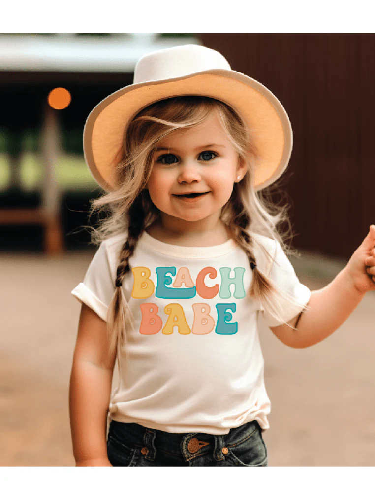 Baby's Beach Babe Graphic Onesie (6 month)