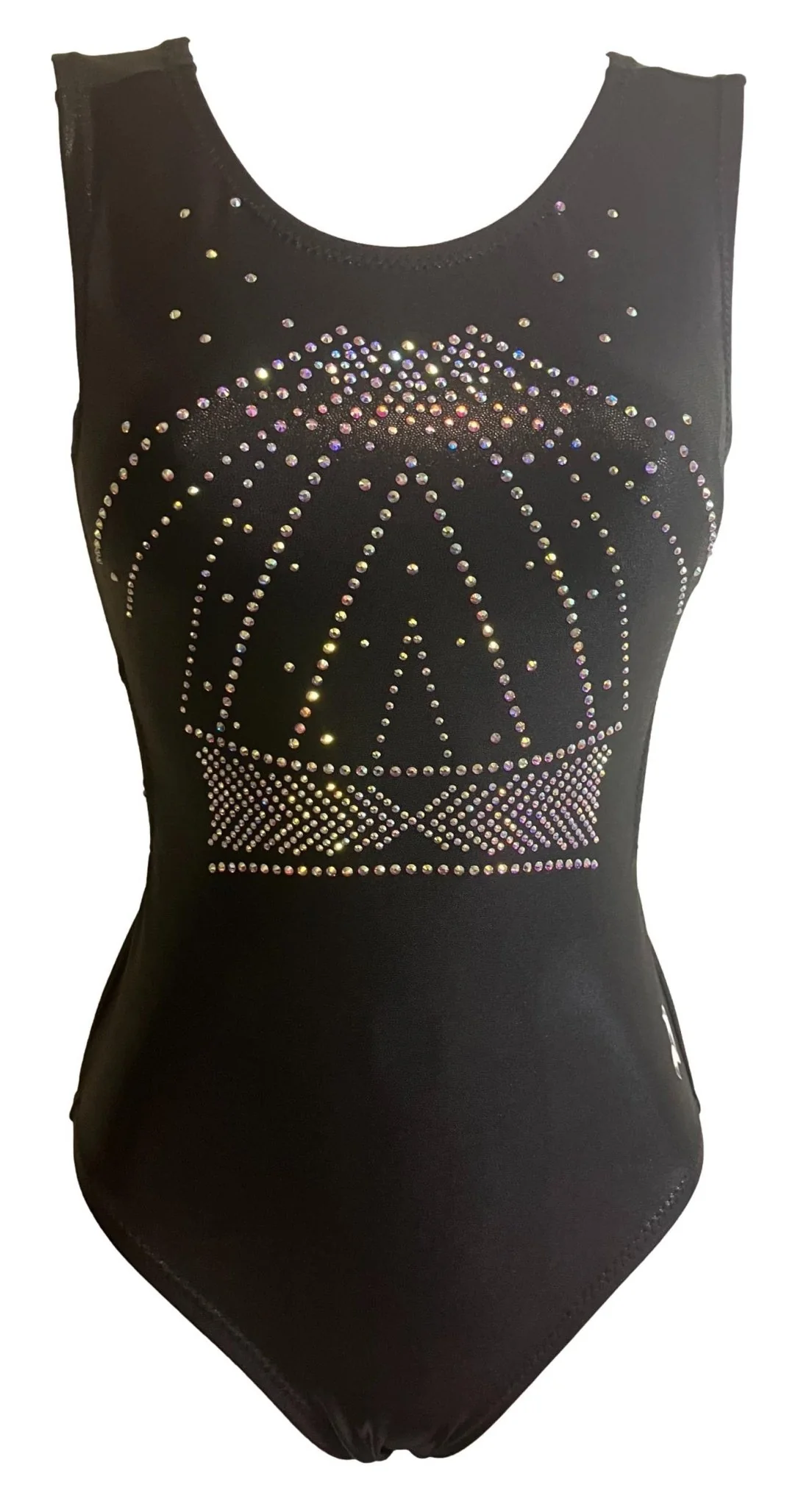 Black Mystique Bling Leotard - Gymnastics & Dance - Foxy's Leotards - Image 3