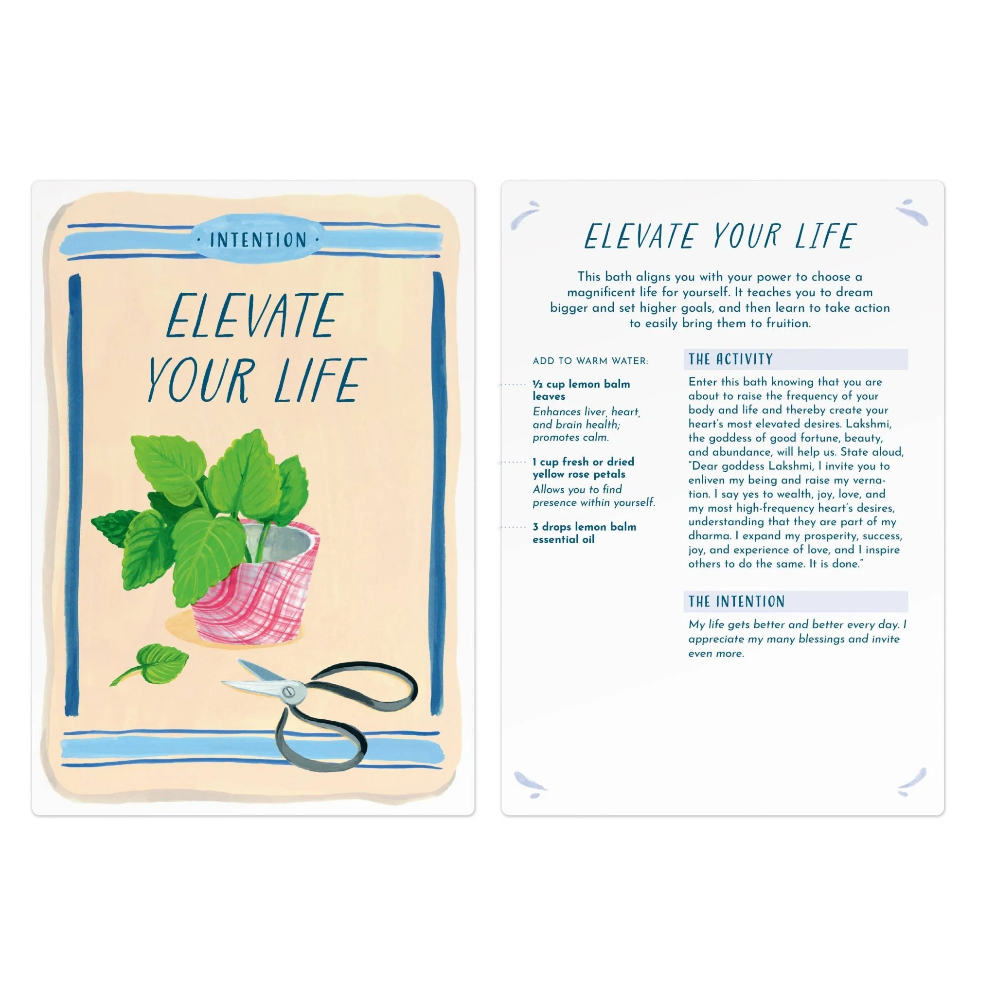 Blissful Baths: 40 Rituals for Self-Care Card Deck - Image 4