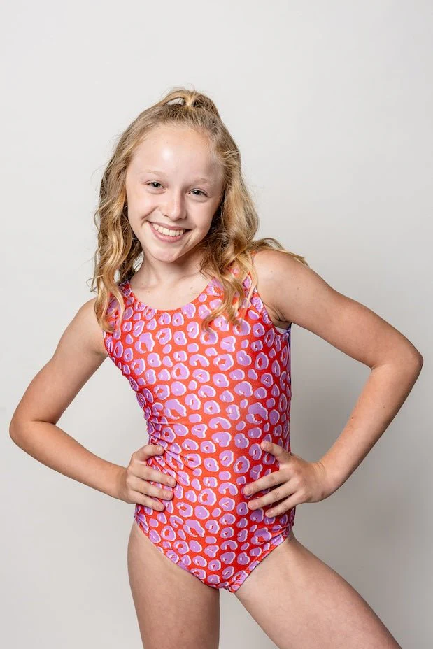 Bold Leopard Zebra Vice Versa Animal Printed Leotard for Girls (Which Style Will You Choose) - Image 3