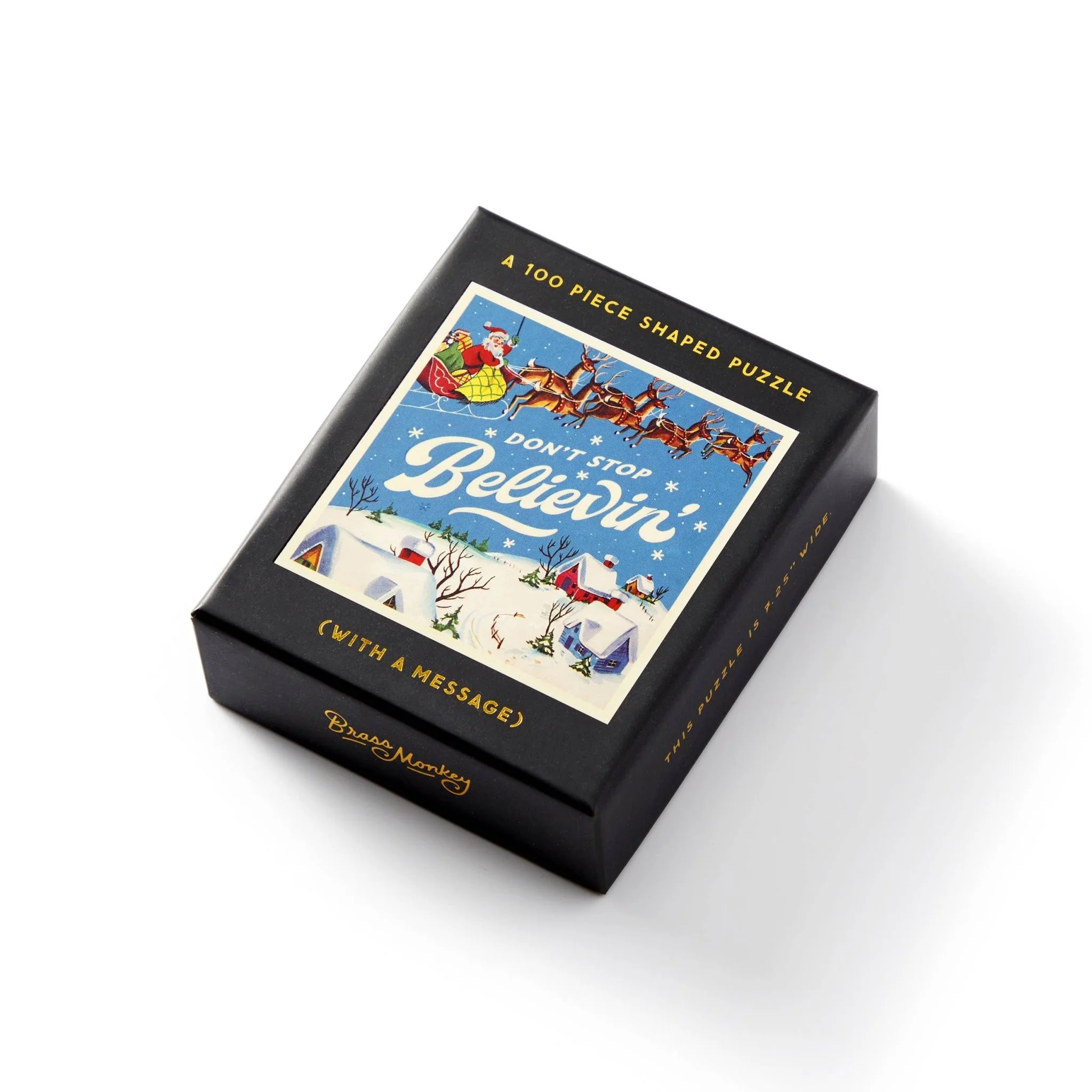 Brass Monkey Don't Stop Believin' 100 Piece Mini Puzzle - Image 3