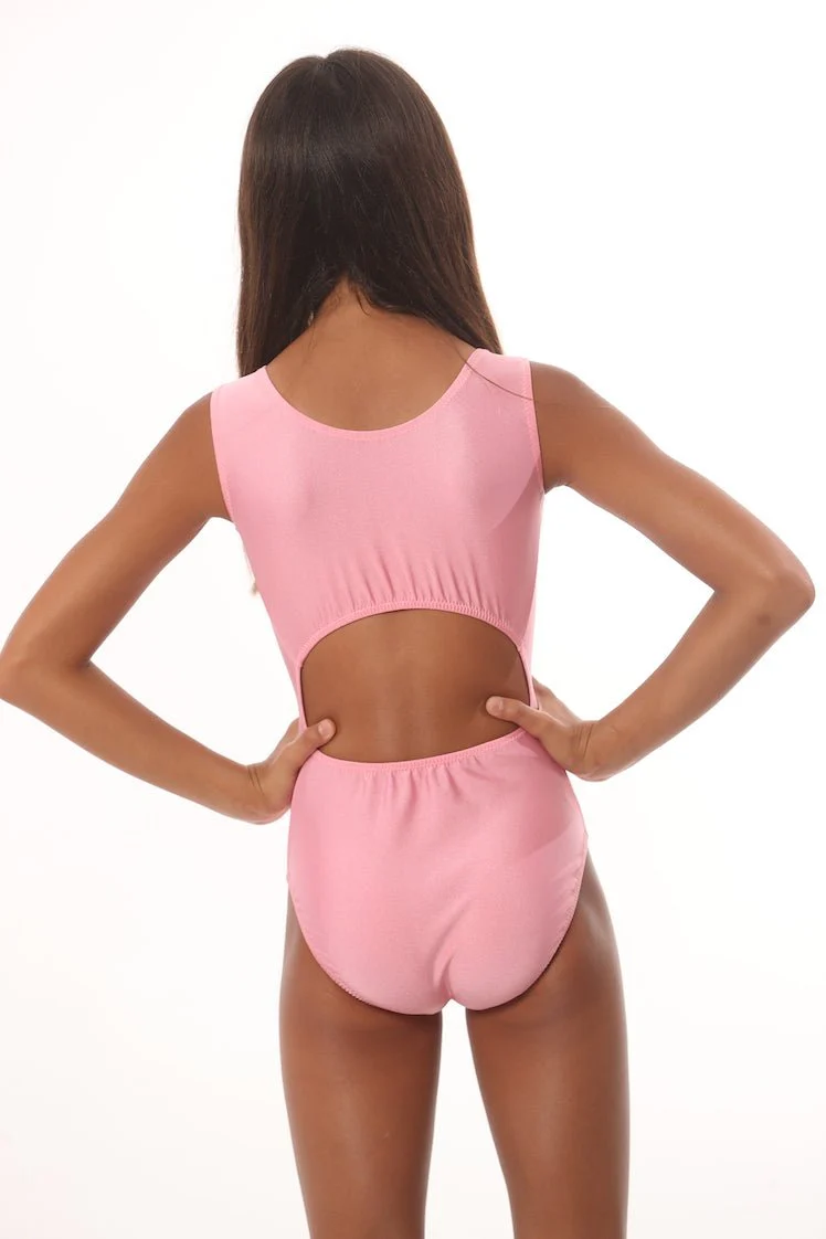 SOLID: Ballerina Pink Leotard - Image 3