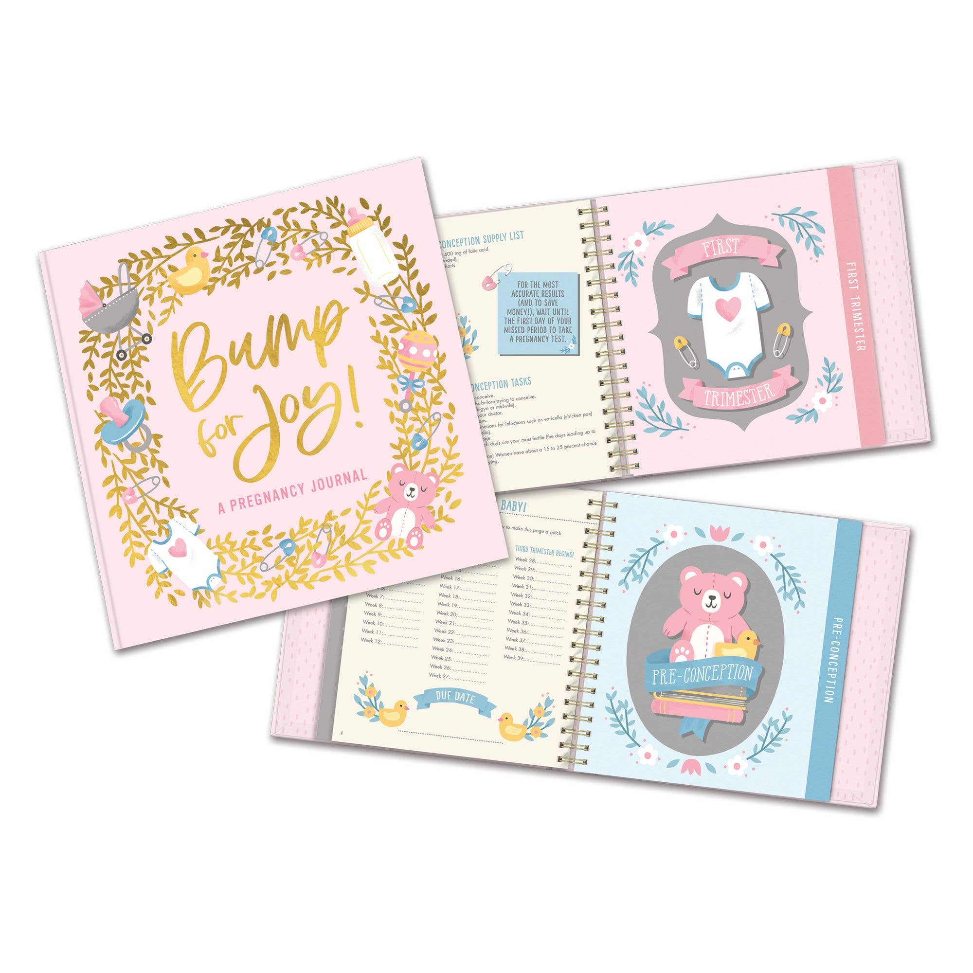 Bump for Joy: A Pregnancy Journal (Pink) - Image 3