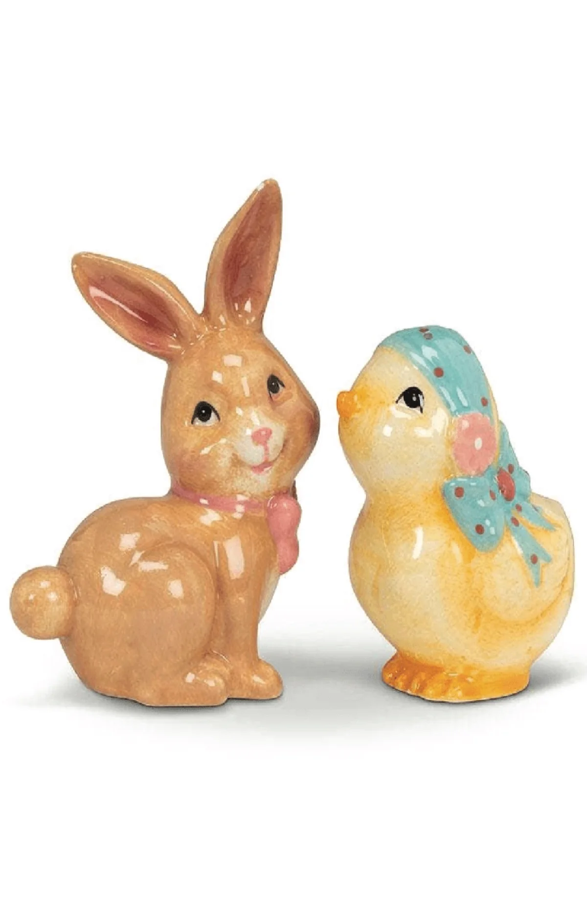Bunny & Chick Salt & Pepper-4"H