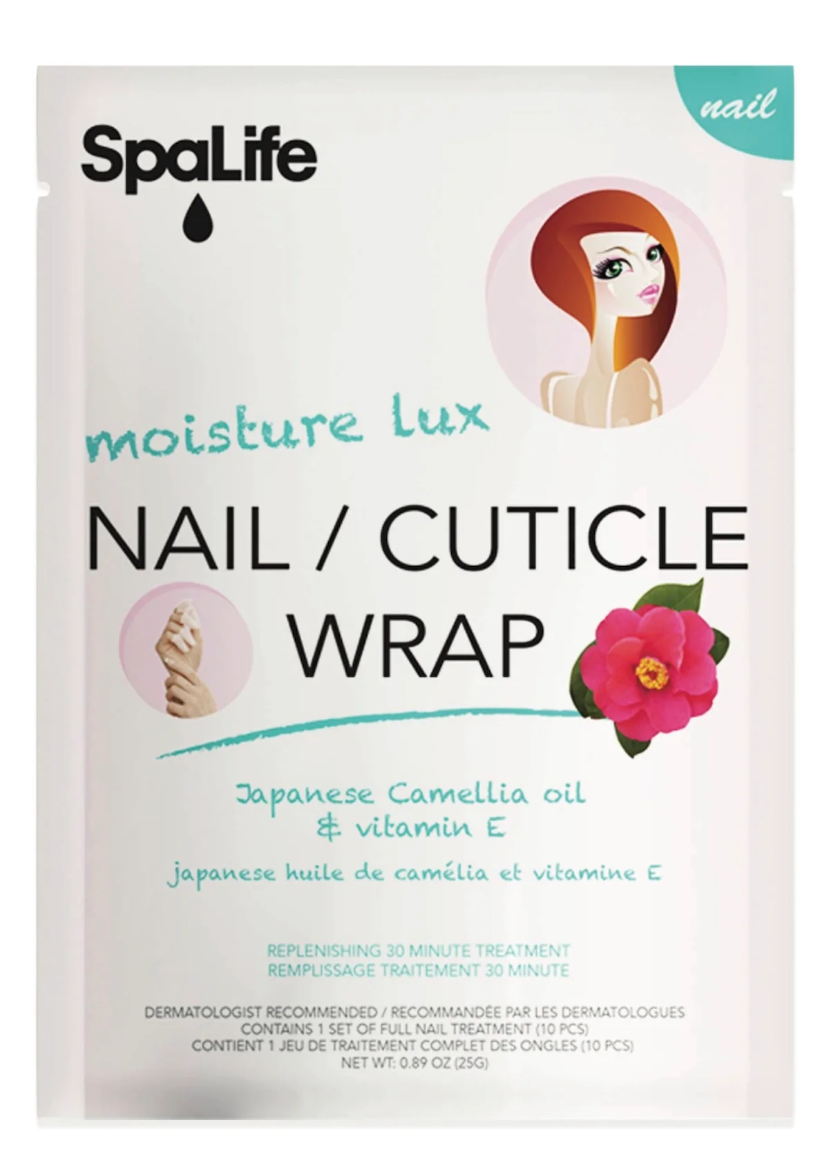 Hydrating Japanese Camellia & Vitamin E Nail & Cuticle Mask - Spa Life