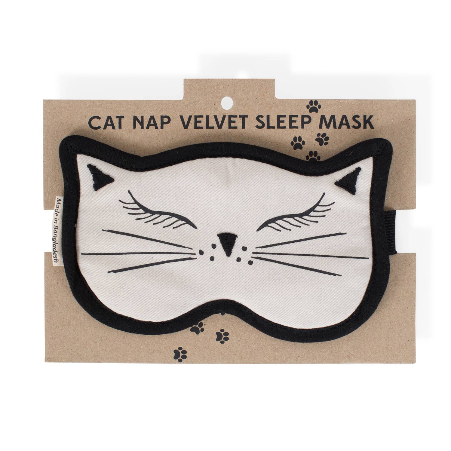 Cat Nap Velvet Sleep Mask - Image 2