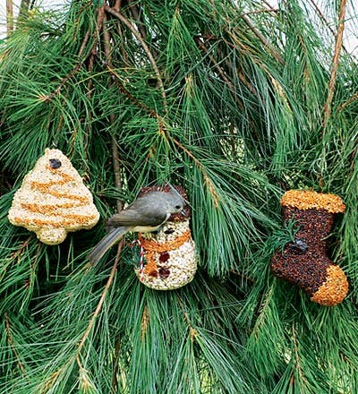 Christmas Shapes (Tree, Snowman, and Stocking) - 3Pk Bird Seed - Image 2