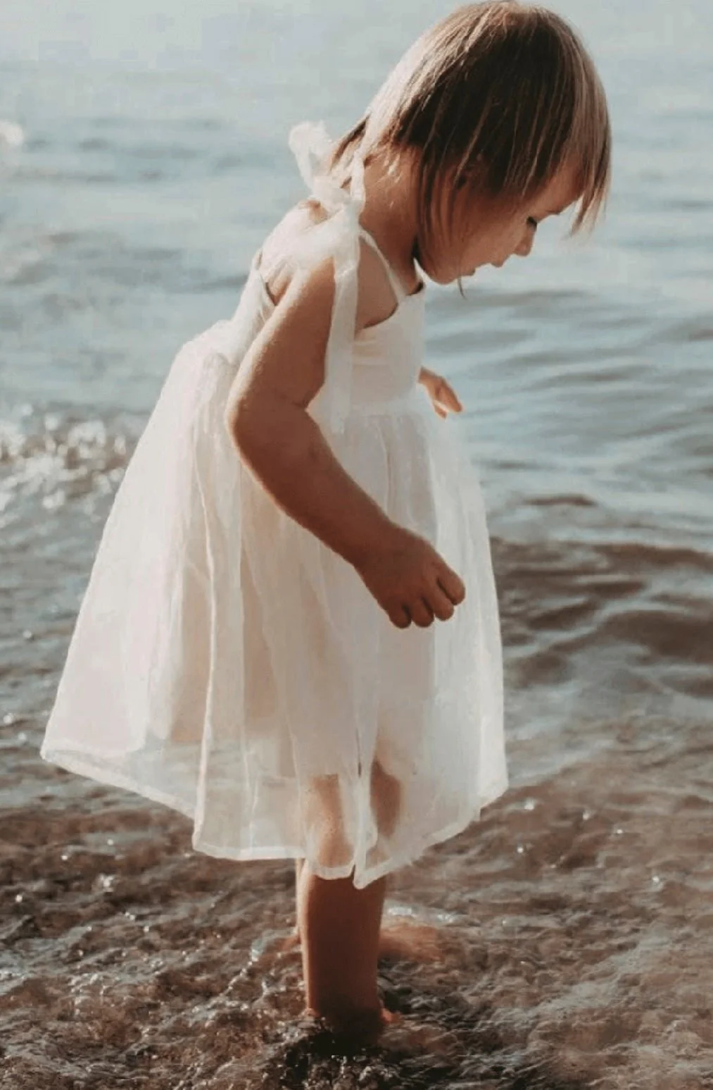 Corrin Tulle Baby & Toddler Dress - Ivory