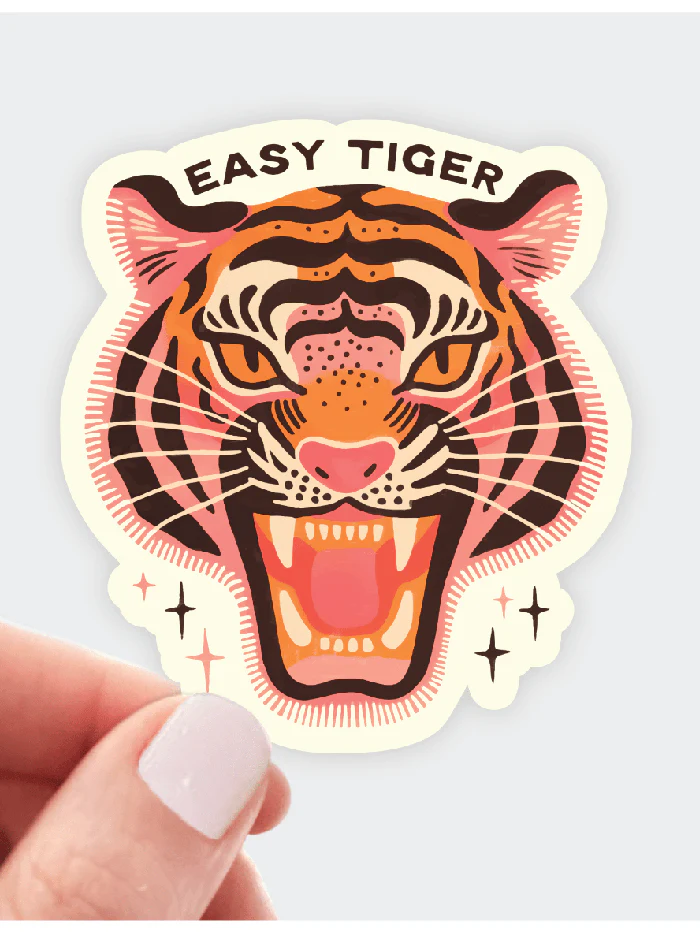 Easy Tiger Sticker