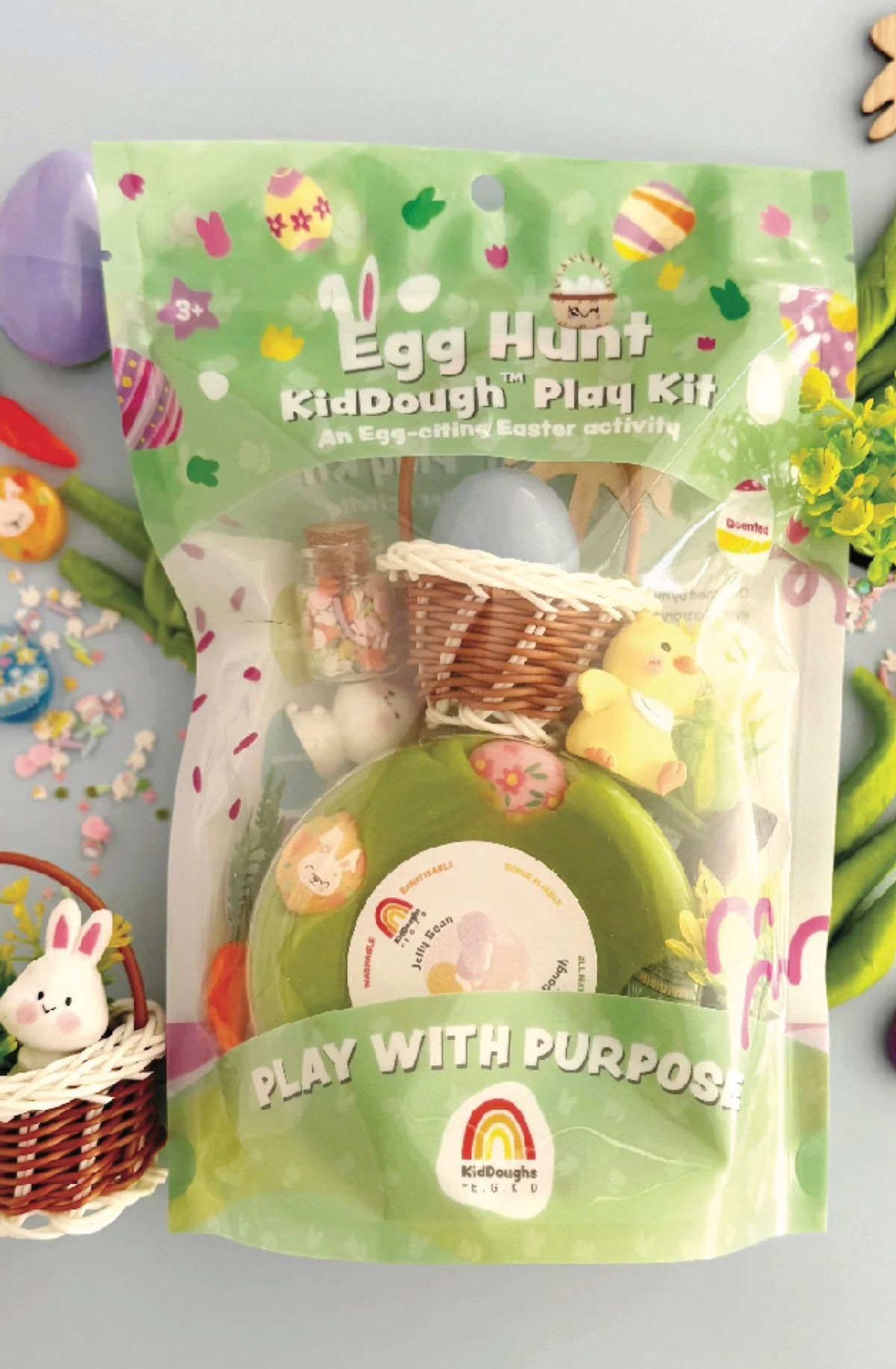 Egg Hunt KidDough Play Kit