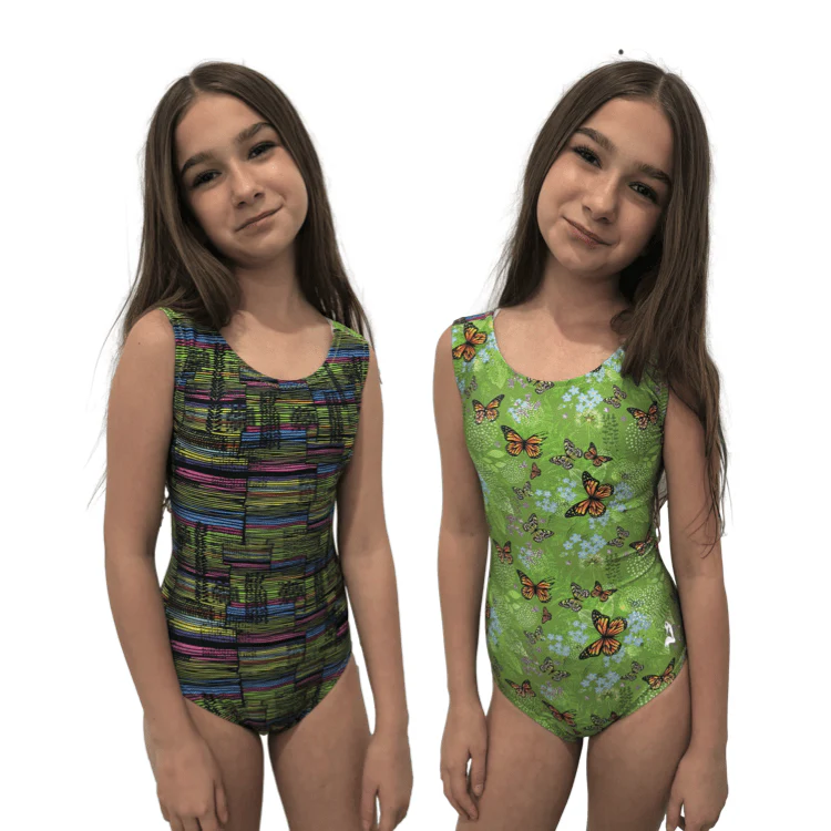 Electric Meadow Gymnastics Leotard | Foxy's Leotards - Choose Your Style! - Image 2