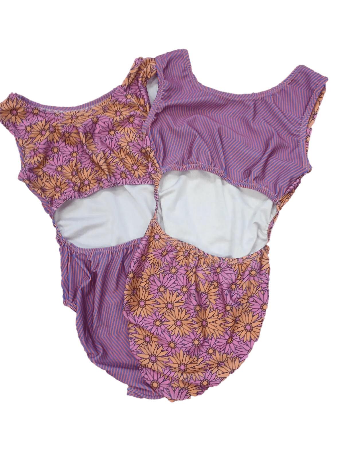 Flower Pop Vice Versa Leotard - Fun Gymnastics & Dance Leo - Image 2