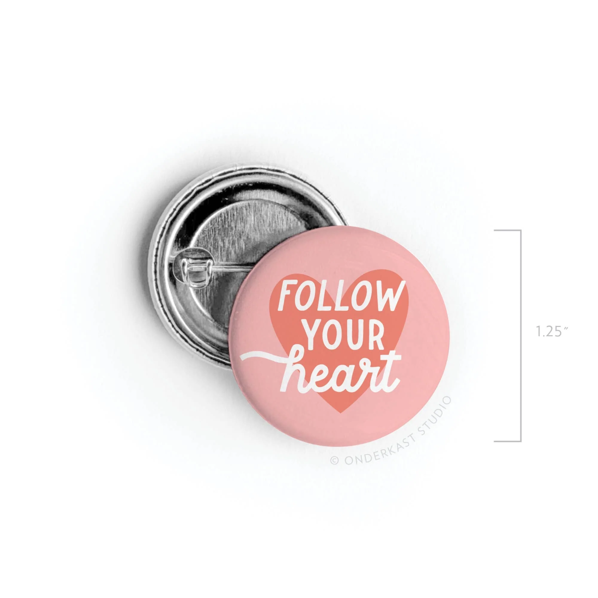Follow Your Heart Pin - Cute & Colorful Accessory - Image 2