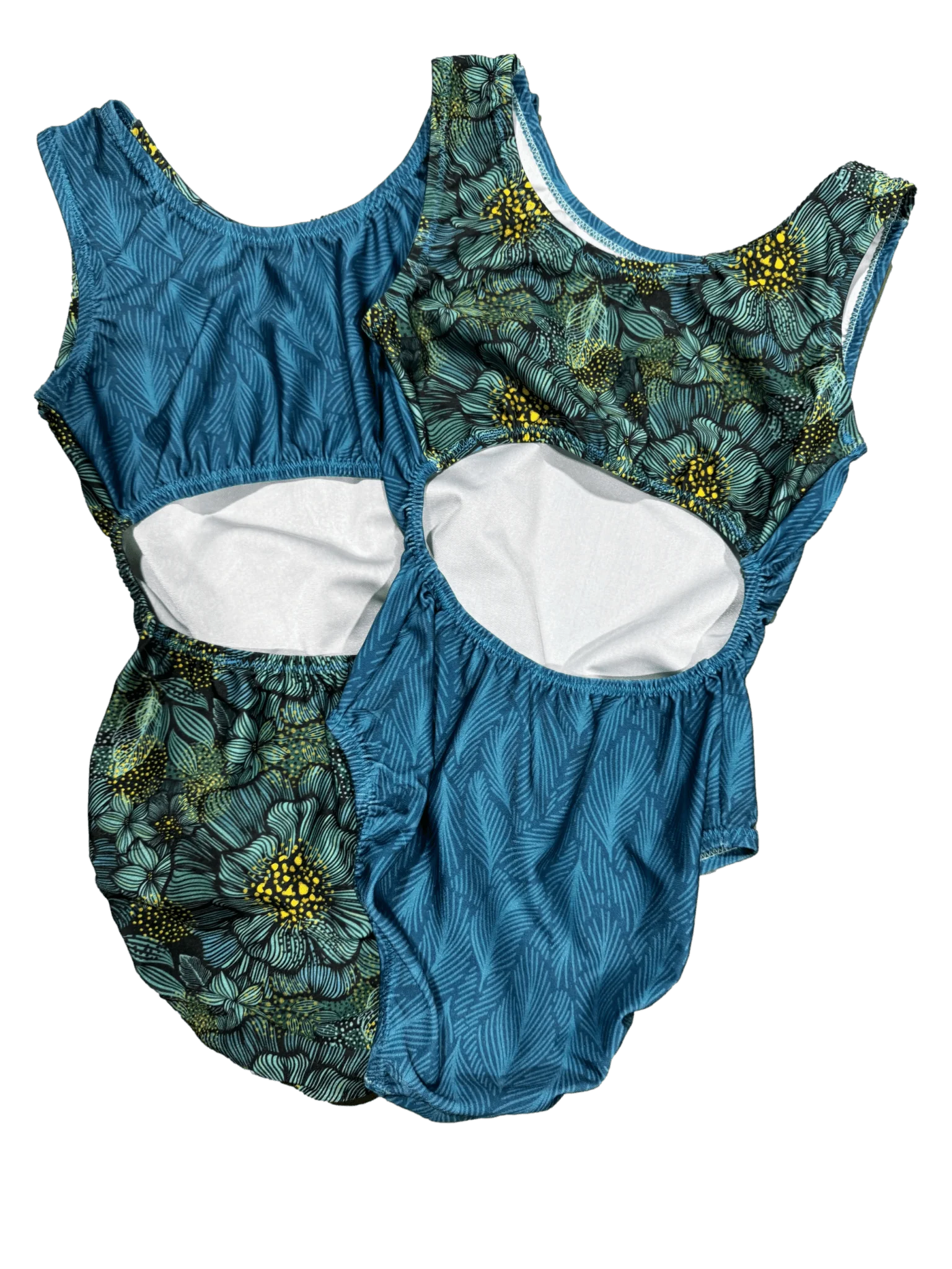 Foxy's Featherly Flower Leotard - Gymnastics Leo for Girls- Choose Your Style - Image 2