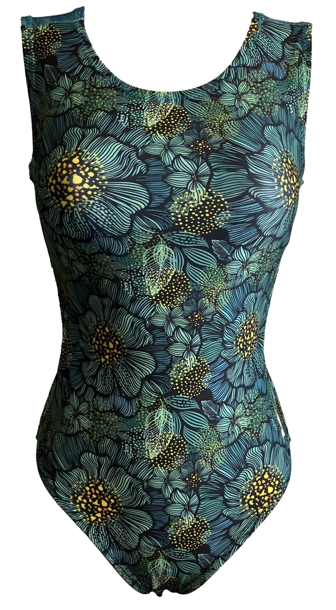 Foxy's Featherly Flower Leotard - Gymnastics Leo for Girls- Choose Your Style - Image 3