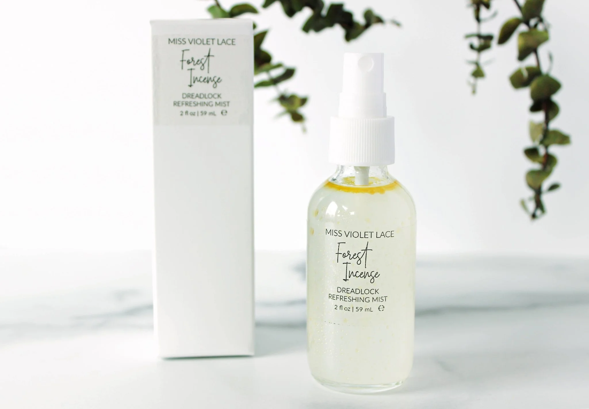 Forest Whisper Hair & Dreadlock Refreshing Mist - Natural Scent & Shine - Image 2
