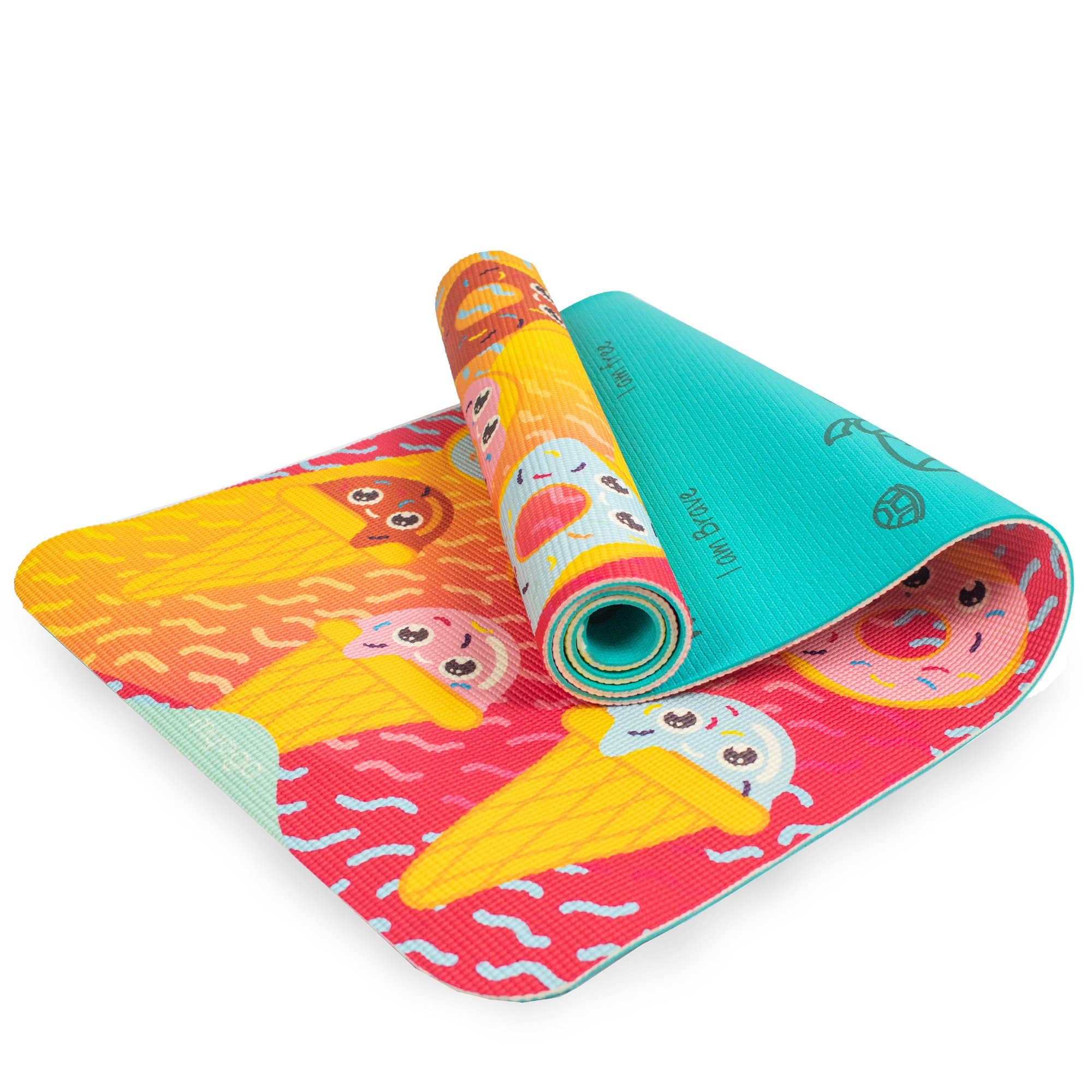 Foxy's Kids Yoga Mat - Non-Slip, Fun Designs - Perfect for Little Yogis! π€ΈββοΈ - Image 2