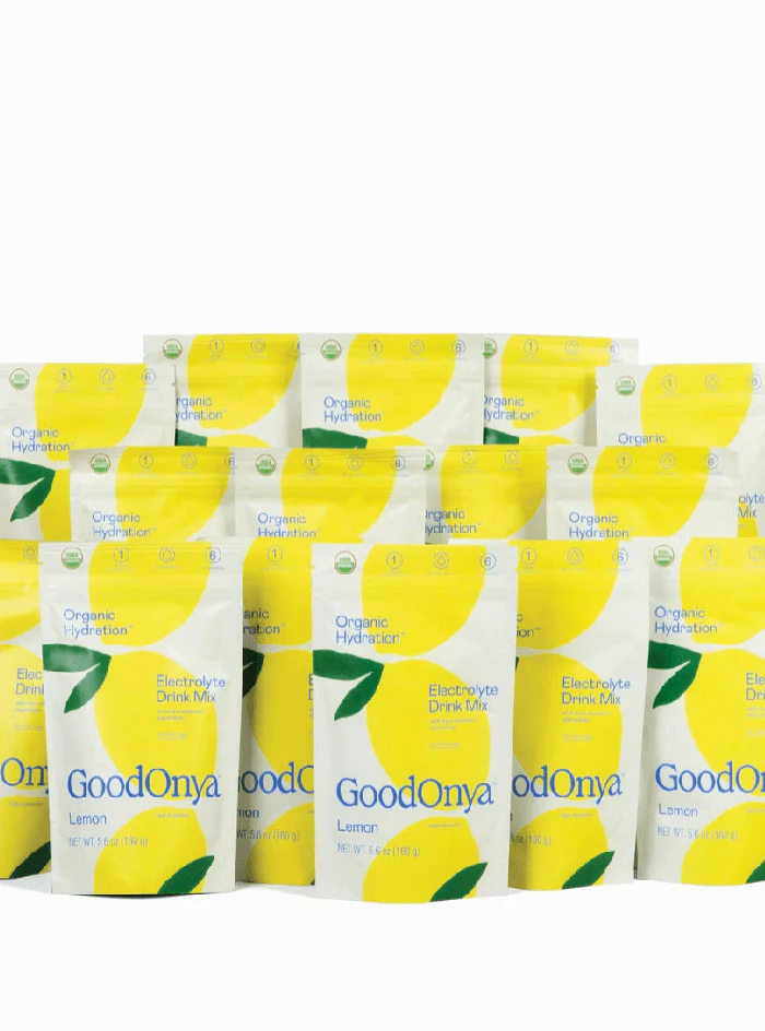 Foxy's Organic Hydration™ Electrolyte Drink Mix – 20 Servings Share Bag – Magnesium & Low Sugar for Peak Performance