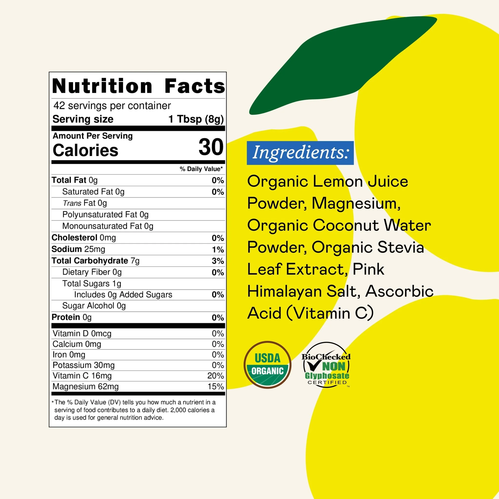 Foxy's Organic Hydration™ Electrolyte Drink Mix – 20 Servings Share Bag – Magnesium & Low Sugar for Peak Performance - Image 2