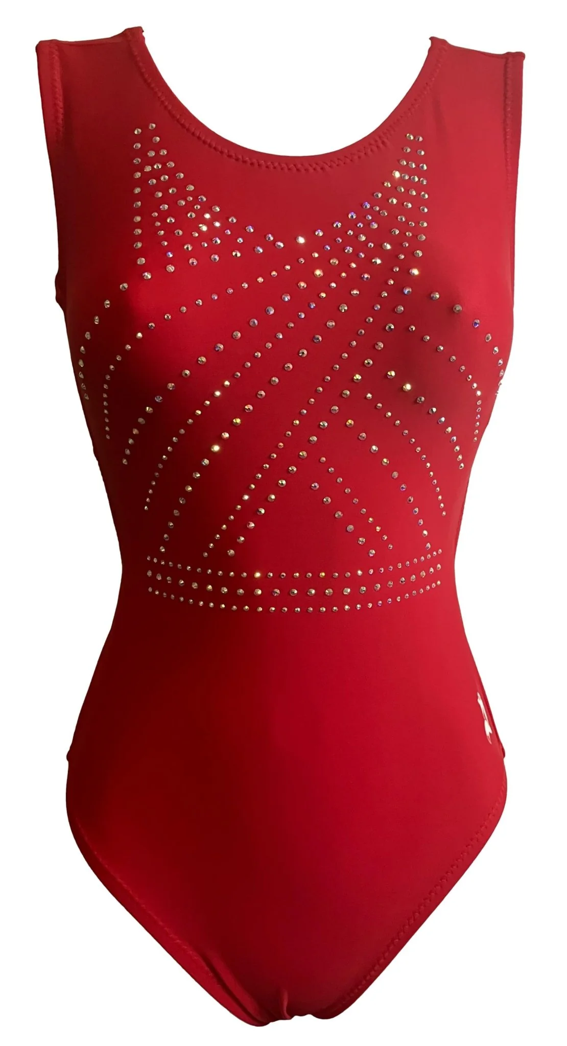 Foxy's Vibrant Red Bling Leotard - Gymnastics & Dance - Sizes Child to Adult - Image 5