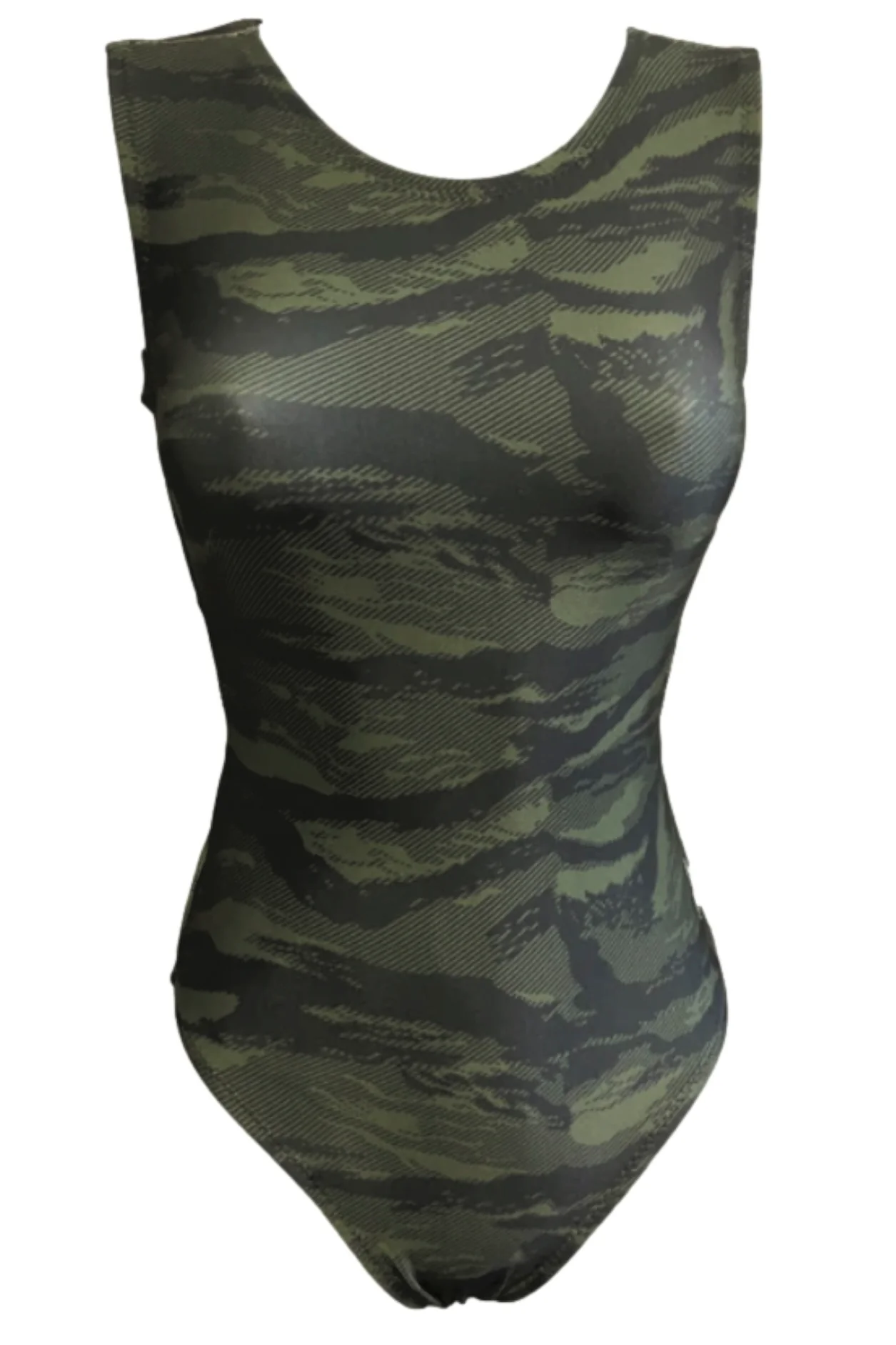 Foxy's Snake Camo Leotard - Gymnastics & Dance Leo - Made in USA!