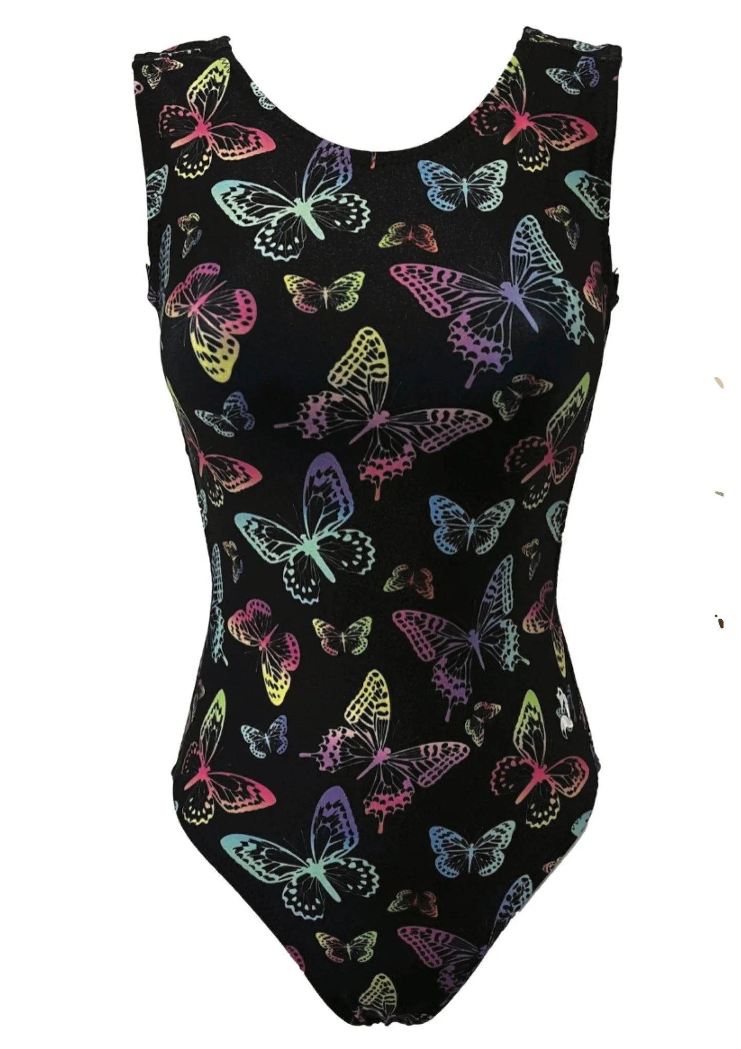 Black Light Butterfly Gymnastics Leotard (More Coming Soon) - Image 4