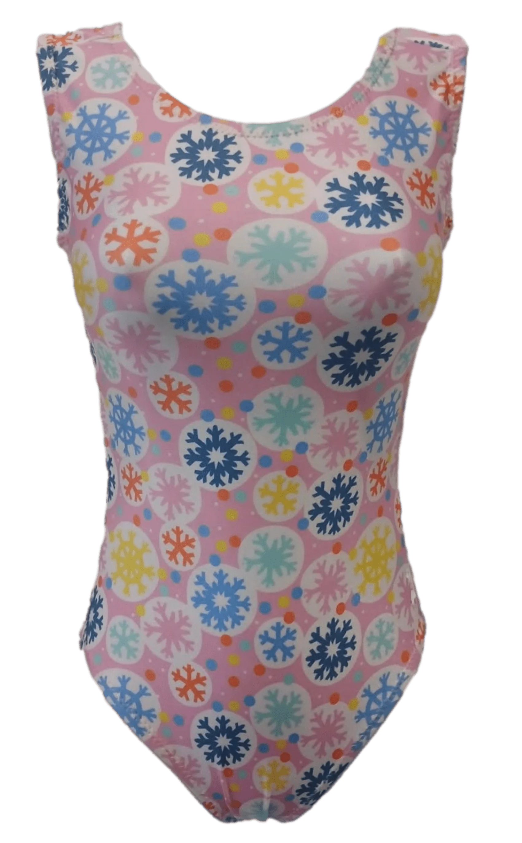 Snowflake Christmas Leotard for Girls - Image 2