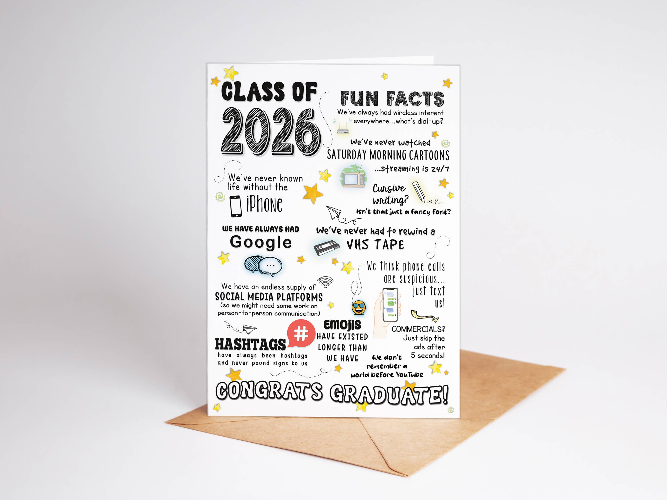 Class of 2026 Graduation Cards for Him or Her - Image 3