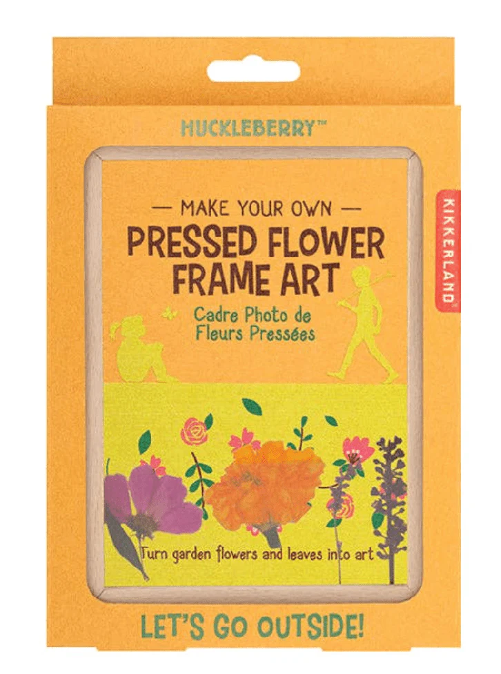 Huckleberry Pressed Flower Frame Kit - Nature Craft for Budding Artists & Gifts