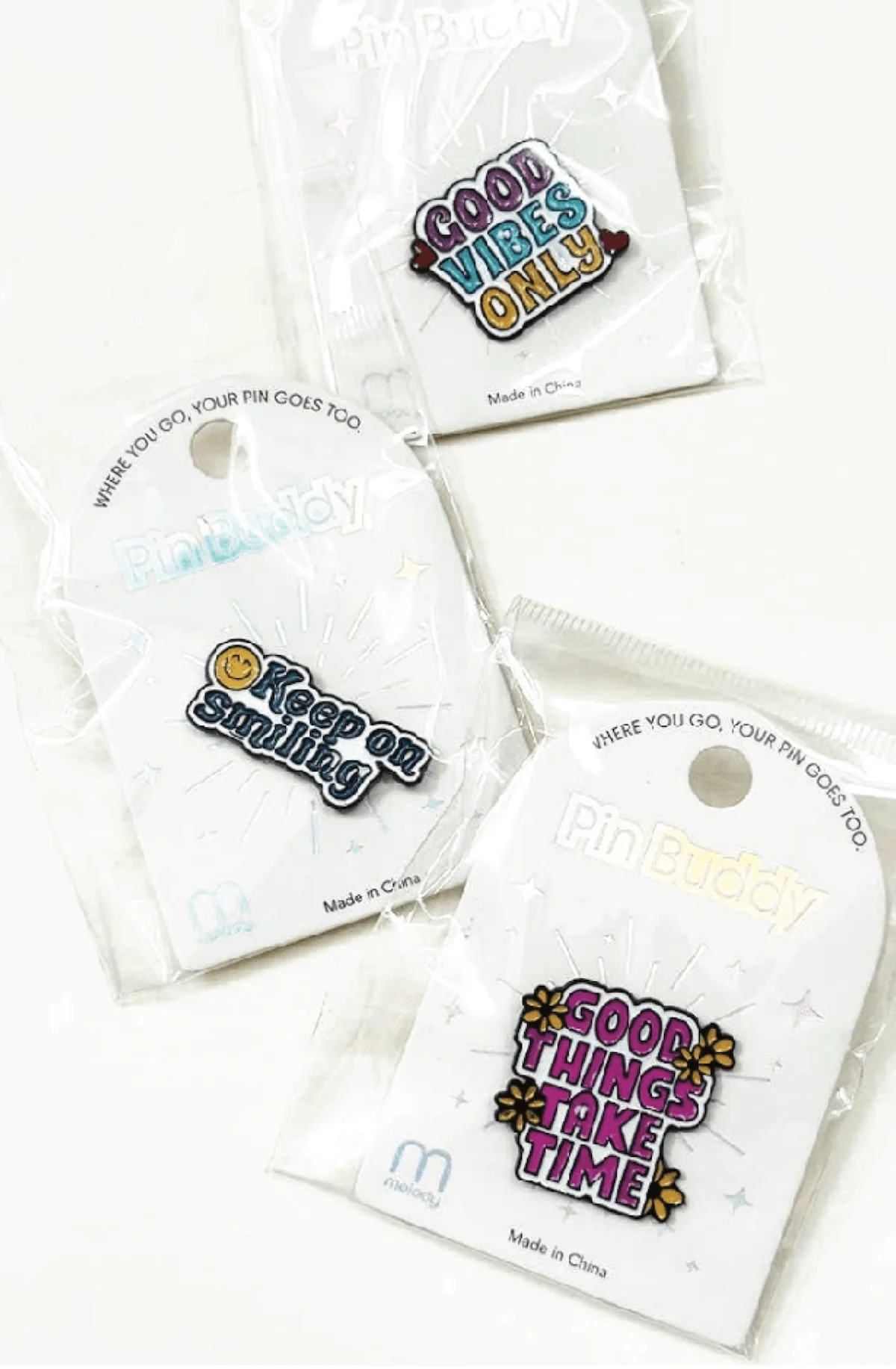 Mystery Inspirational Enamel Pins