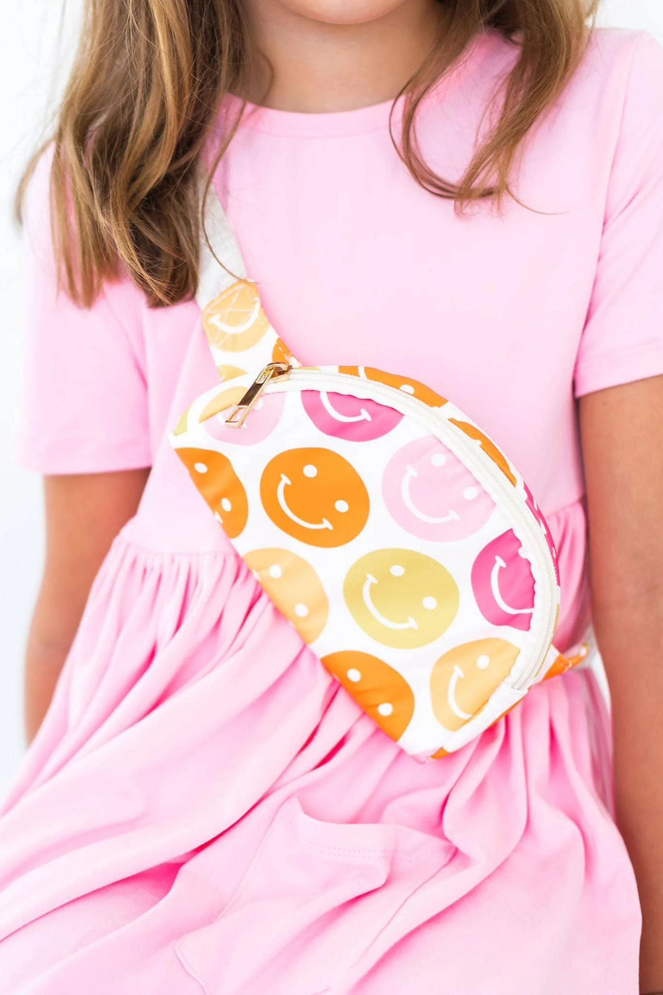 Don't Worry Be Hippy Belt Bag - Kids Fanny Pack with Smiles! π