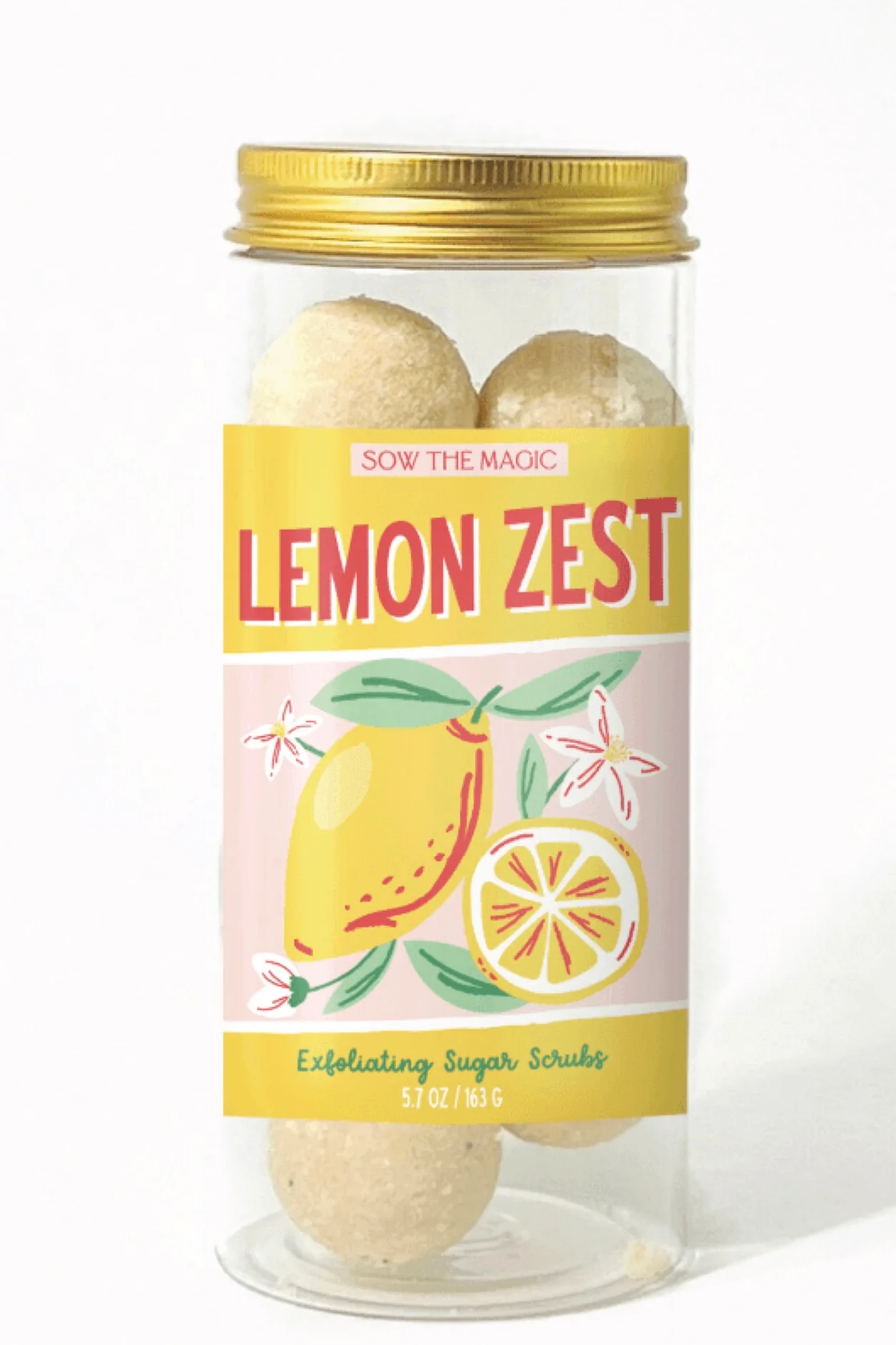 Lemon Zest Exfoliating Sugar Scrubs