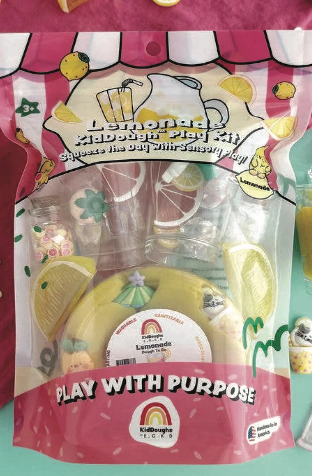 Lemonade KidDough Play Kit