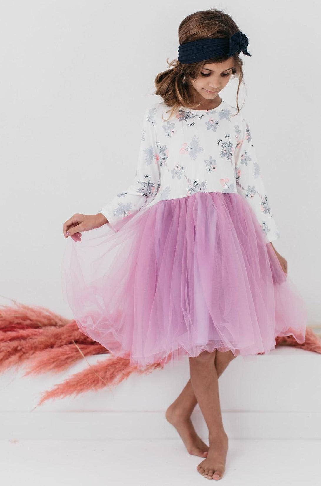 Lilac Unicorn Dream Tutu Dress - Image 4