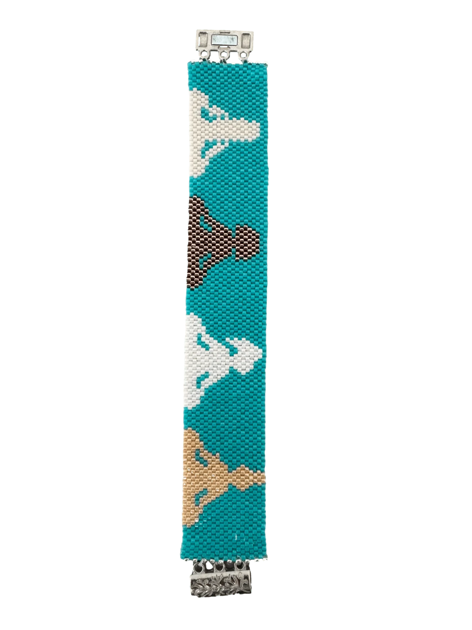Mindfulness Peyote Yoga Bracelet - Adult Meditation Jewelry - Foxy's Leotards