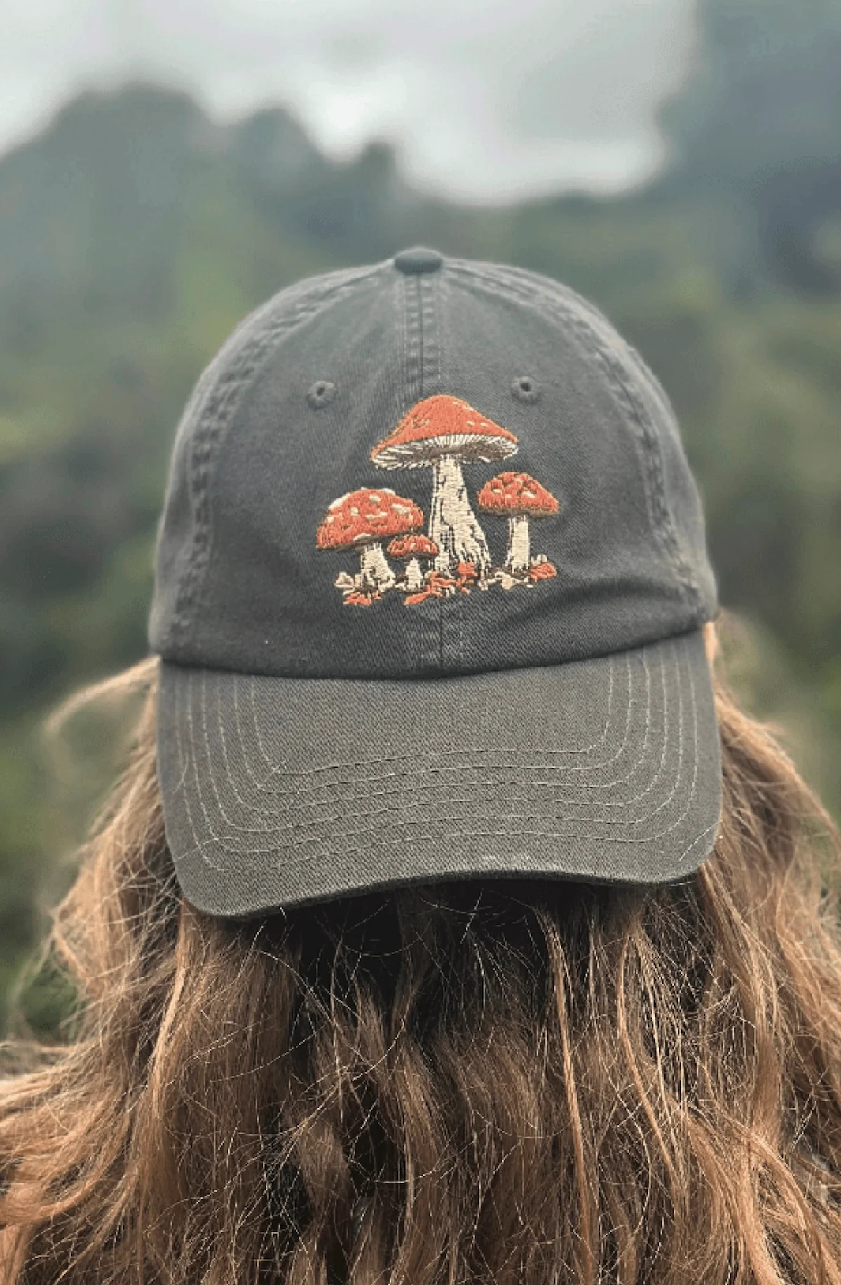 Grey Mushroom Cap