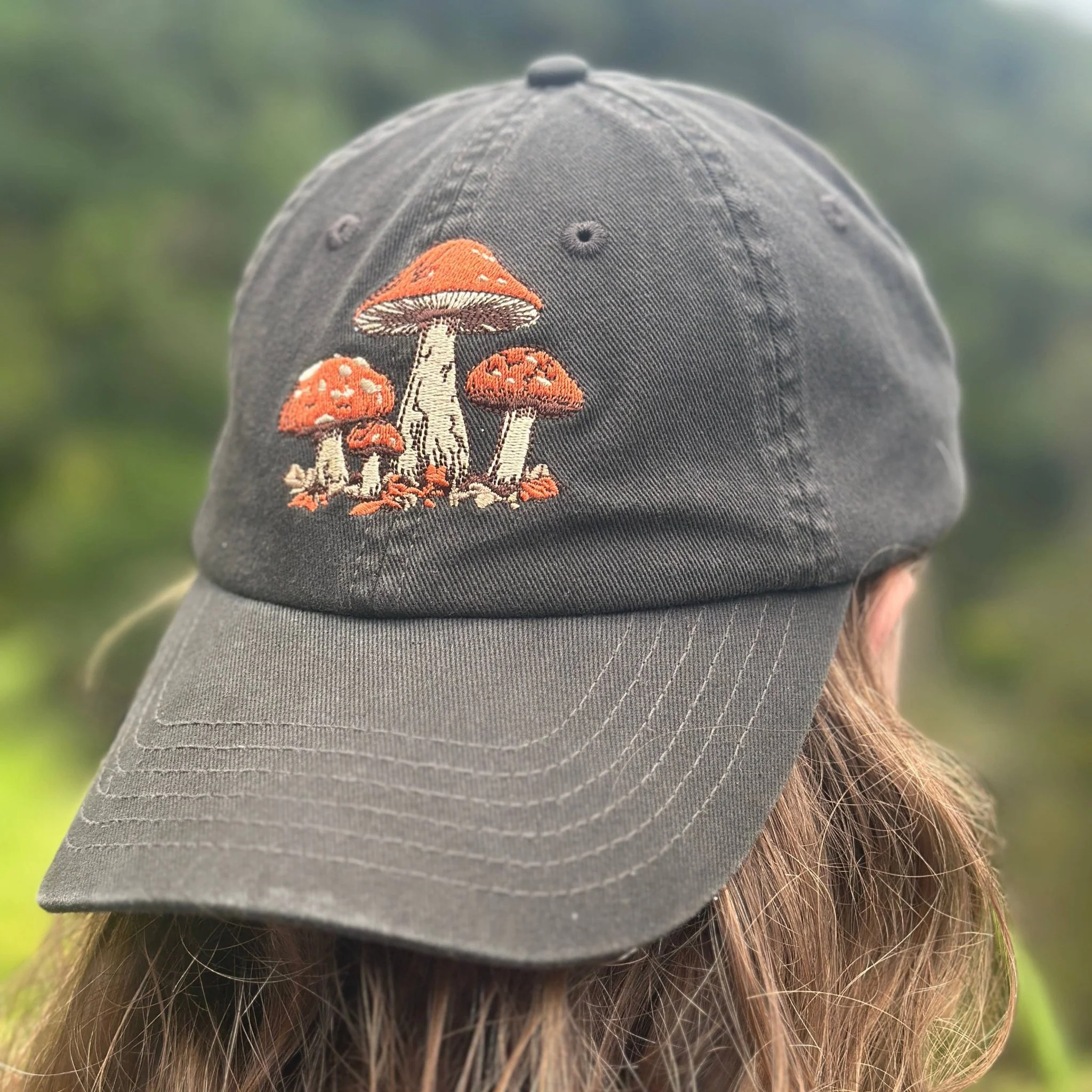 Grey Mushroom Cap - Image 2