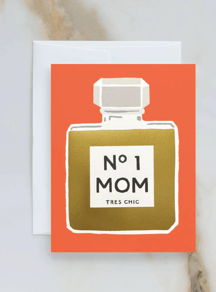 No. 1 Mom Greeting Card