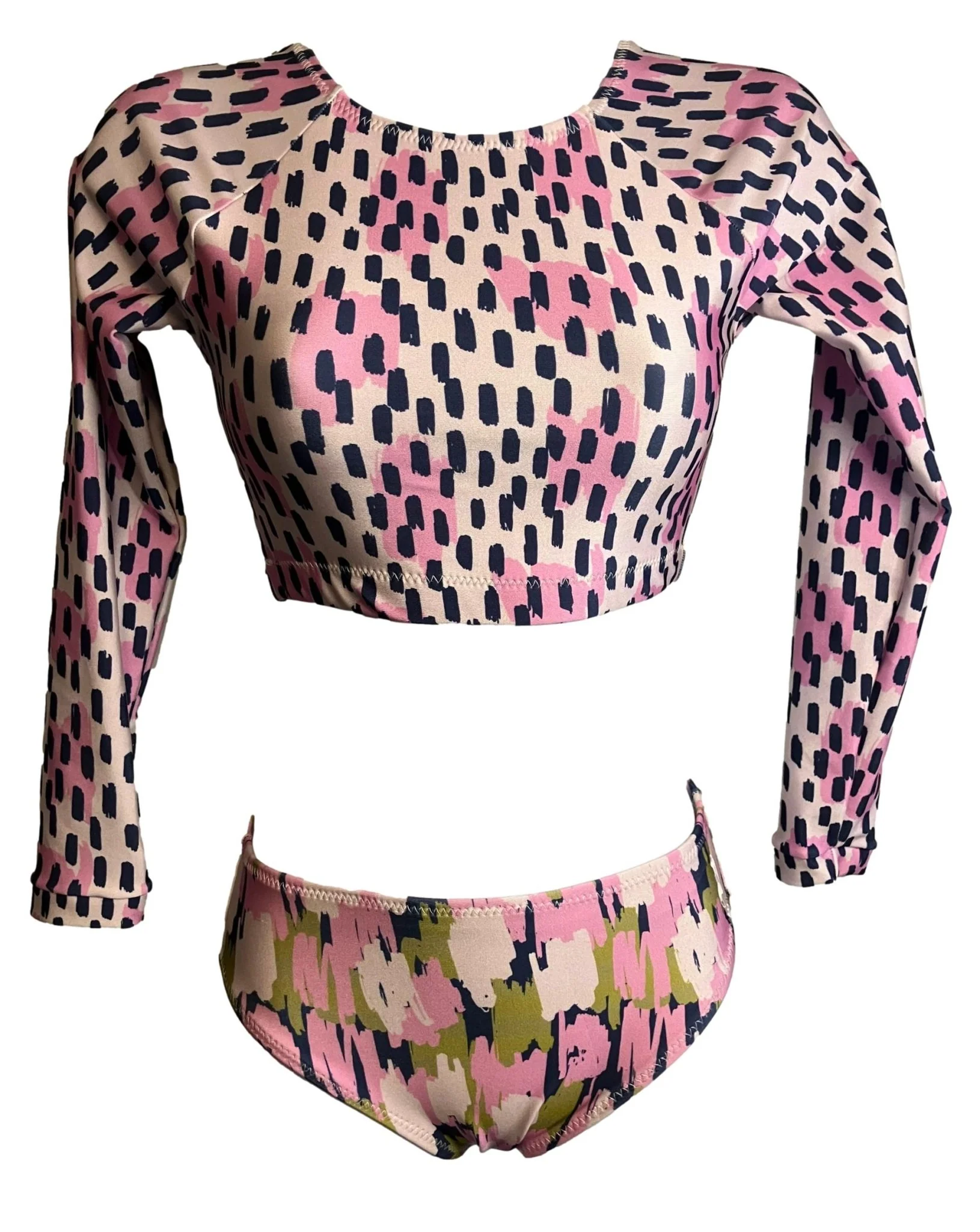 Painter's Poetry Surfkini - Girls' Two-Piece Swimsuit for Beach & Pool Fun!