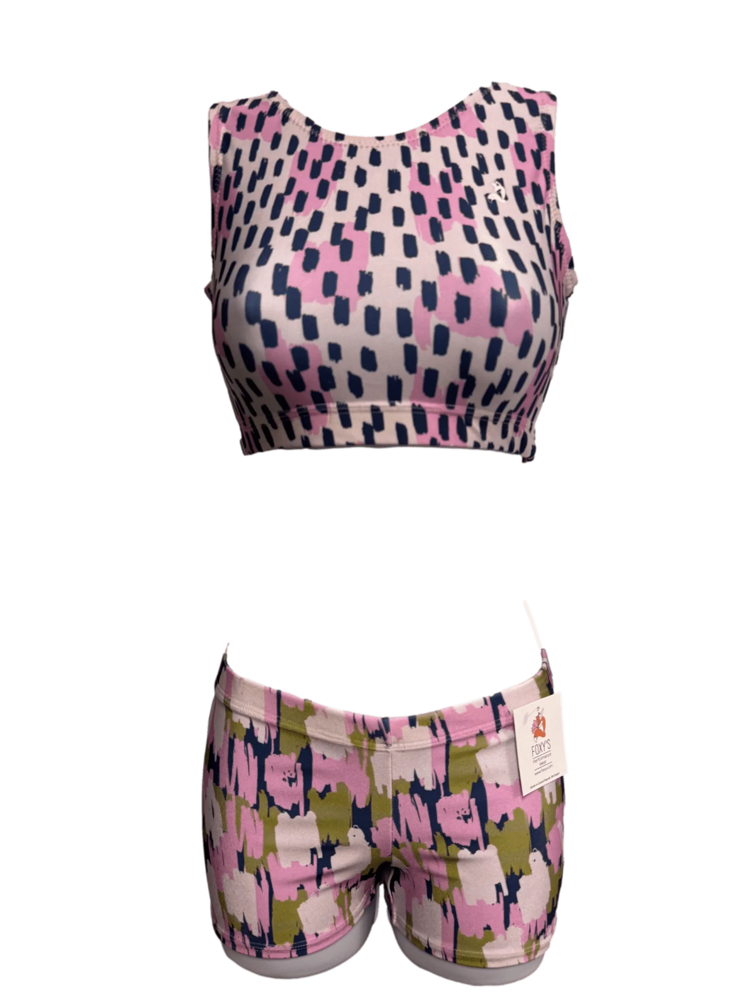 Painter's Poetry Yoga Dance Set - Foxy's Leotards - USA Made Comfort & Style