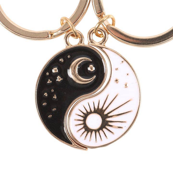 Pair of Yin Yang Best Friend Keyrings - Image 3