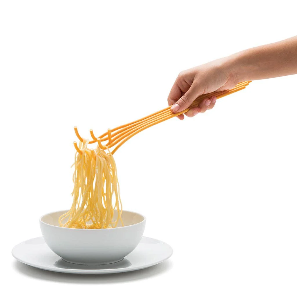 Pasta Spoon - Long -haped Spaghetti Spoon | - Image 3