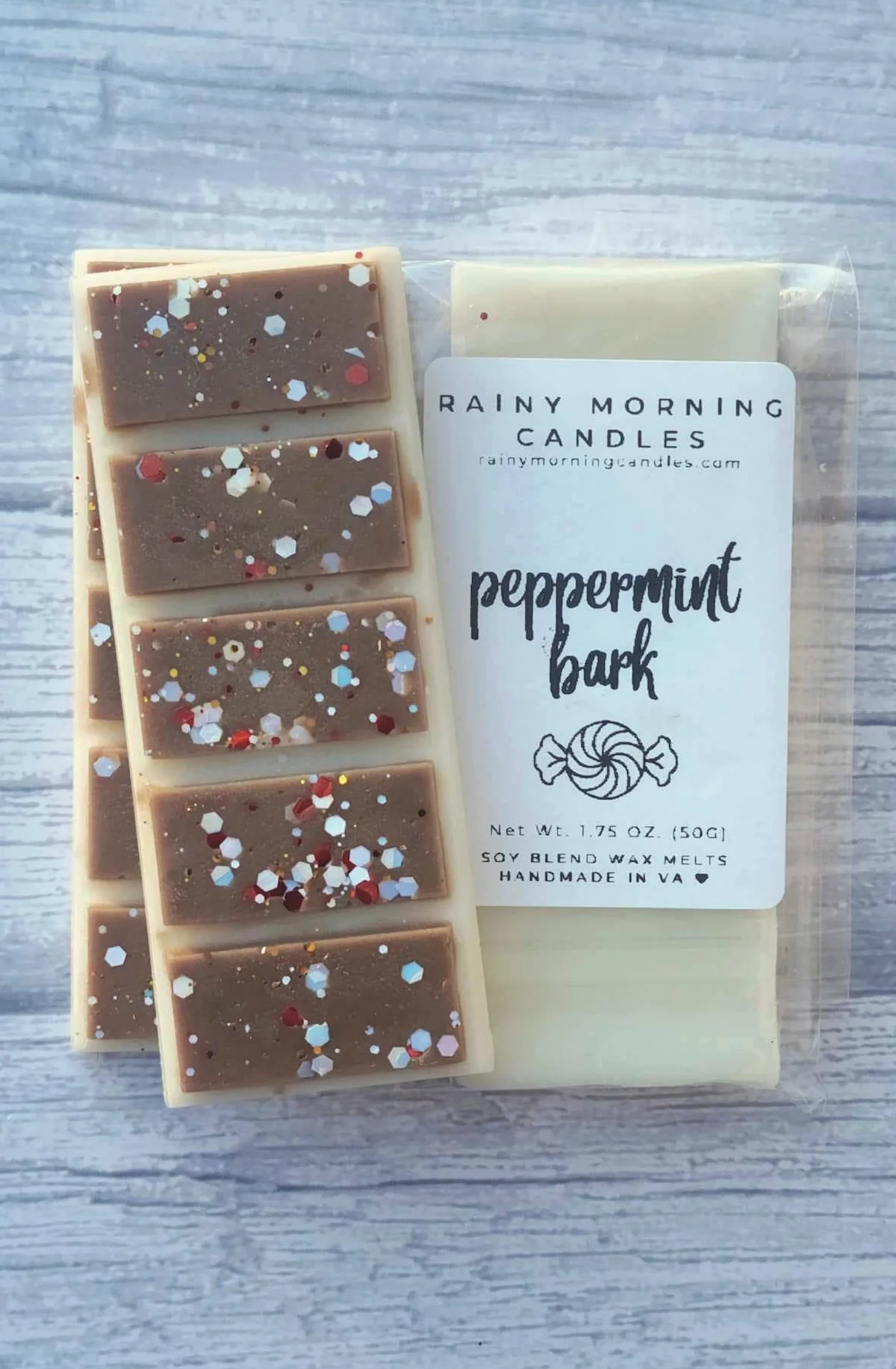 Peppermint Bark | Winter Snap Bar Wax Melts