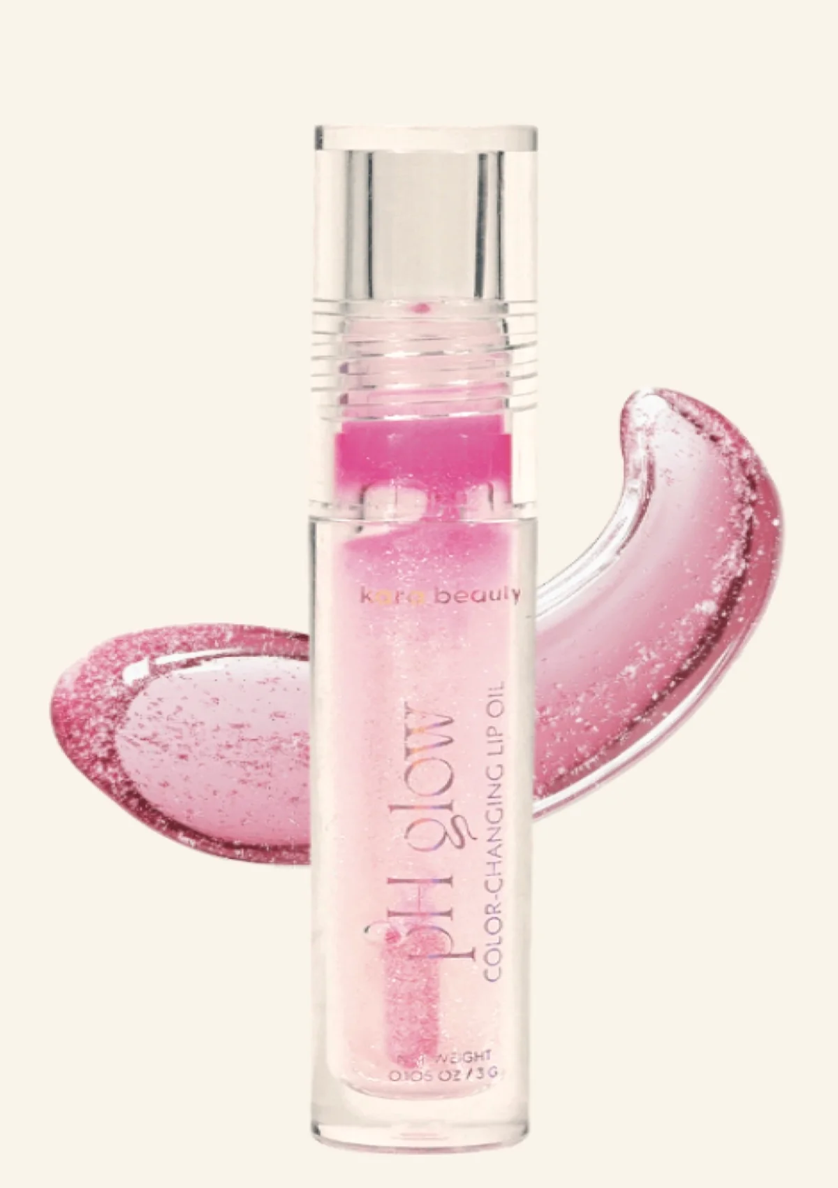 PH Glow Lip Oil - Sheer Rose - Personalized Color + Vitamin E - Foxy's