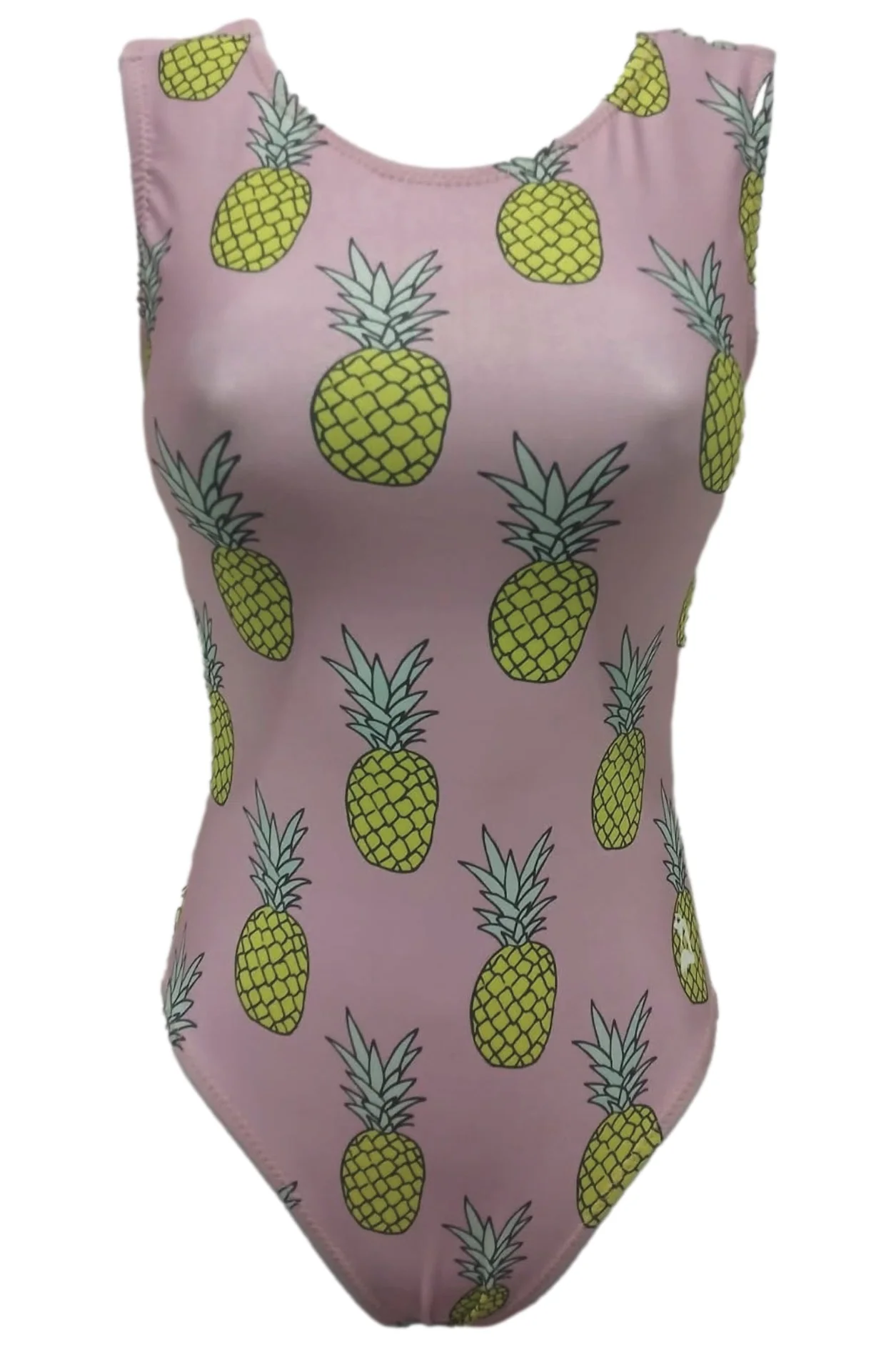 Pink Pineapple Passion Foxy's Leotard