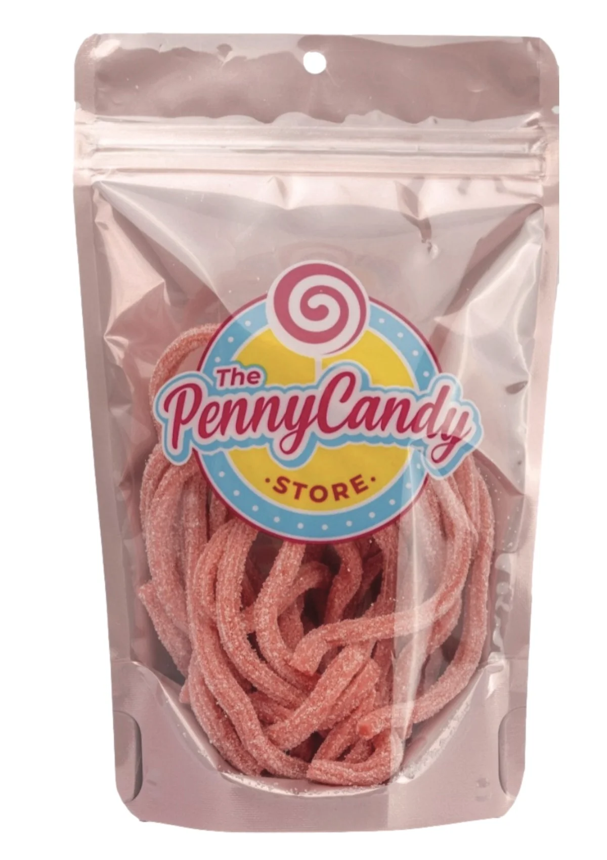 Pink Lemonade Sour Straws Candy