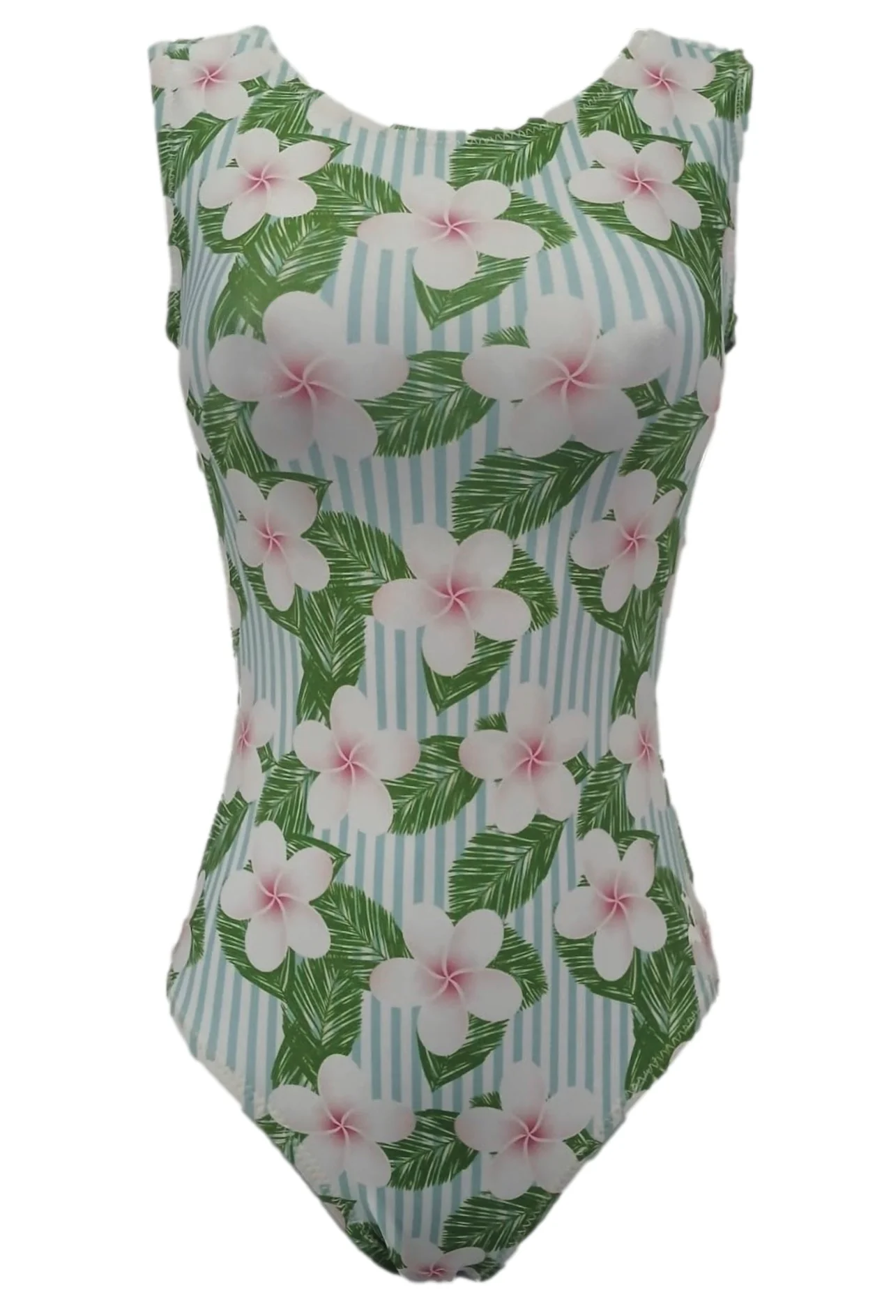 Plumeria Passion Gymnastics Leotard for Girls